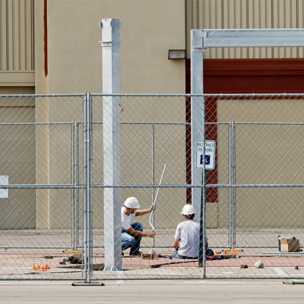 how much time can i lease the temporary fence for my building site or event in Grass Valley CA